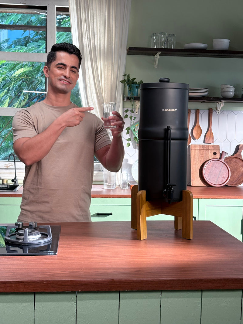 Gravity Water Filter – Midnight Black & Moonlight White (6 L / 8.5 L)