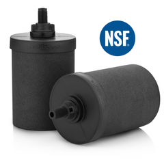 Filtros de carbón ionizado activado premium 2X para filtros de agua por gravedad. También compatibles con Berkey BB9 y otros filtros de marca.