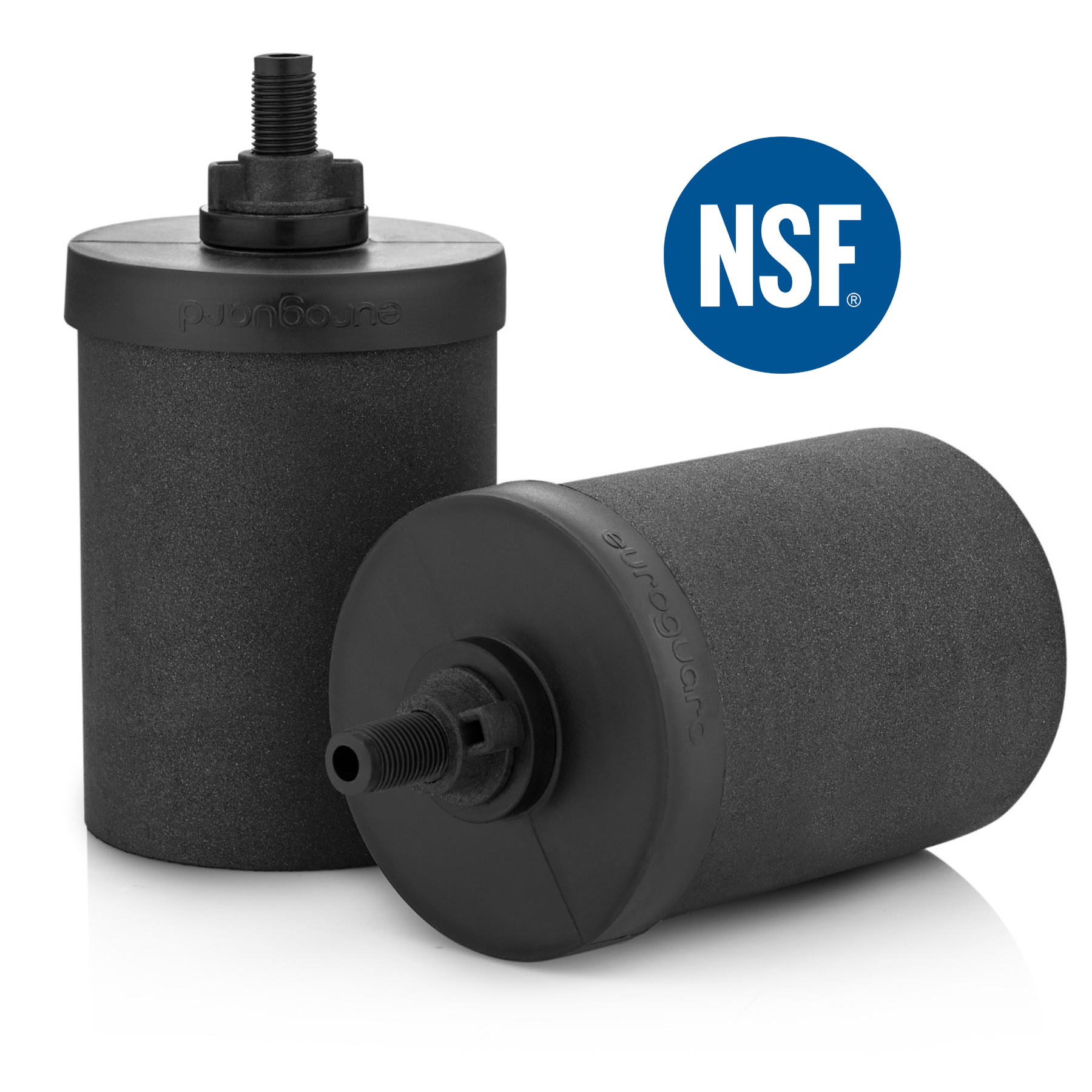 Filtros de carbón ionizado activado premium 2X para filtros de agua por gravedad. También compatibles con Berkey BB9 y otros filtros de marca.