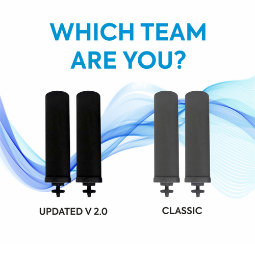 Premium 2X Activated Ionised Carbon Filters for Gravity Water Filters Also Compatible with Berkey BB9 and other brand filters