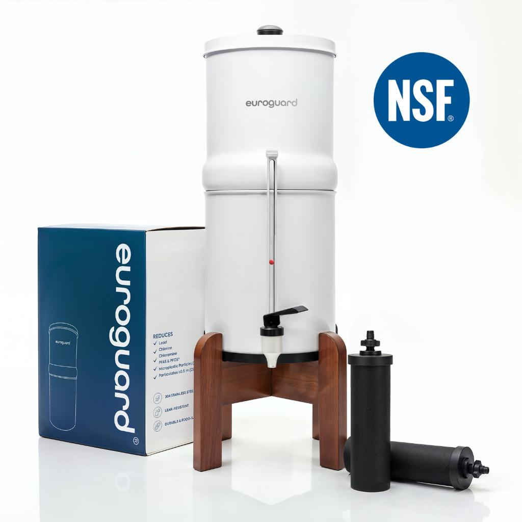 Gravity Water Filter – Midnight Black & Moonlight White (6 L / 8.5 L)