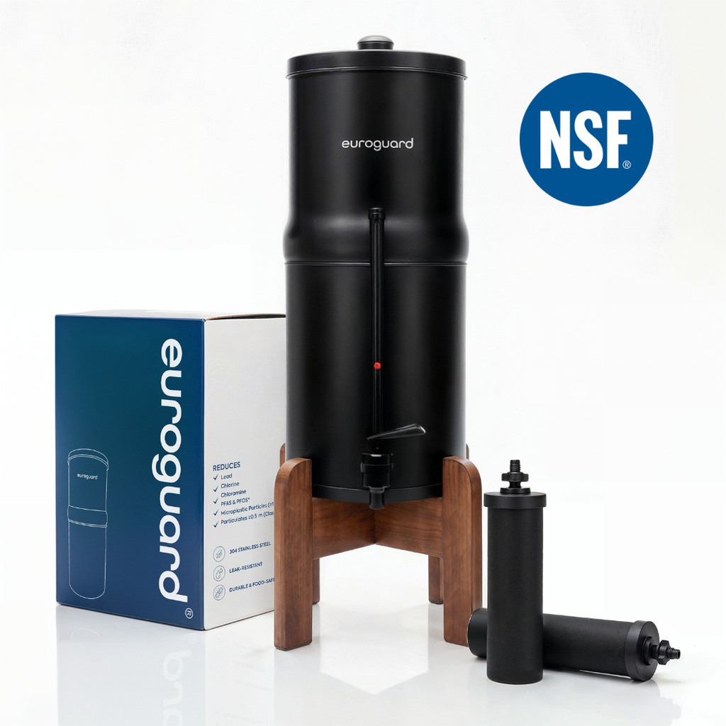 Gravity Water Filter – Midnight Black & Moonlight White (6 L / 8.5 L)