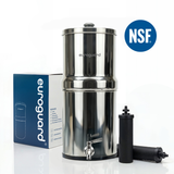 Sistema de filtración de agua por gravedad premium | Acero inoxidable 304
